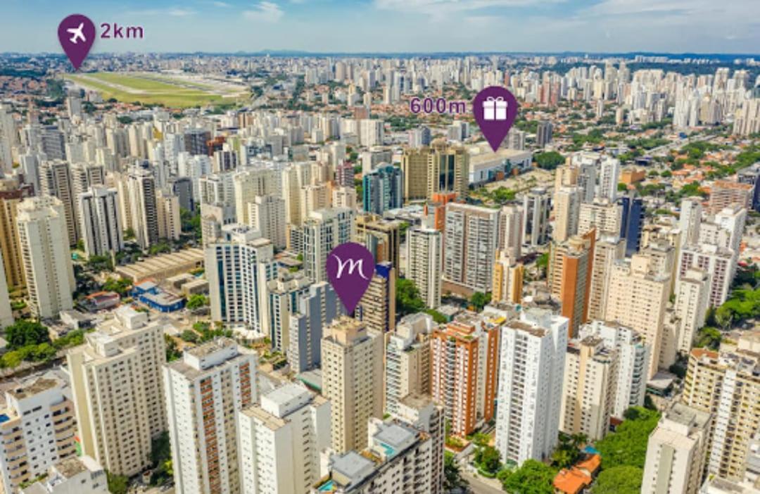Hotel Em Moema - Flat Executivo Prox Ao Aeroporto E Shopping Ibirapuera São Paulo Exterior photo